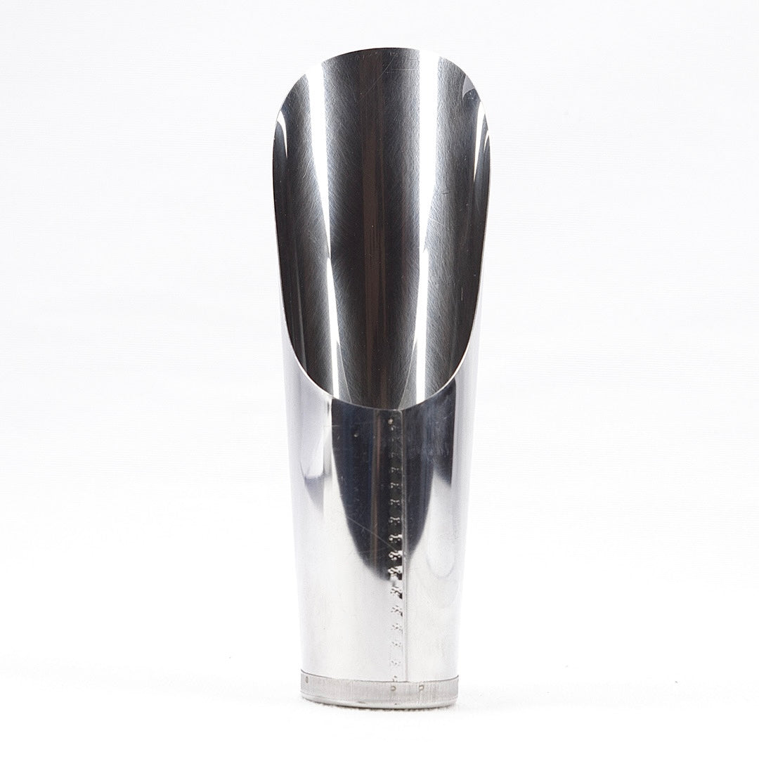 Erdschaufel konisch aus Edelstahl, klein